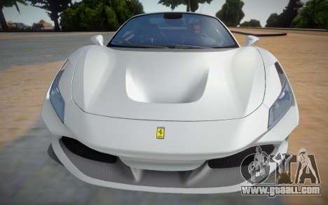 Ferrari F8 Tributo Spider for GTA San Andreas