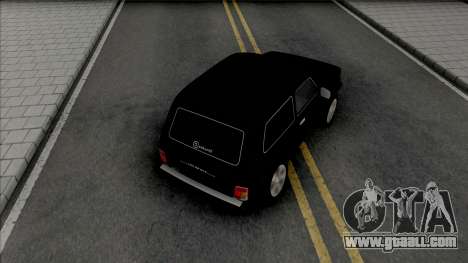 Lada Niva 2121 Black for GTA San Andreas