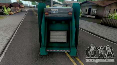 Ford Cargo 1415 Garbage Truck Comcap SC for GTA San Andreas
