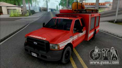 Ford F4000 Fire Brigade for GTA San Andreas