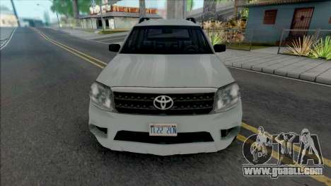 Toyota Hilux SW4 for GTA San Andreas