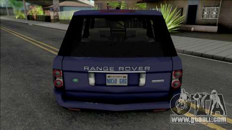 Land Rover Range Rover 2009 Improved v2 for GTA San Andreas