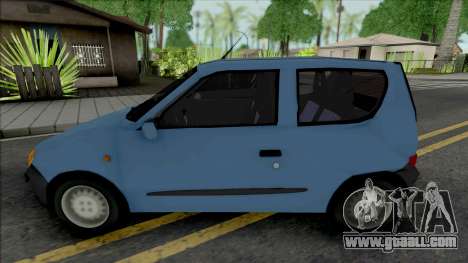 Fiat Seicento Blue for GTA San Andreas
