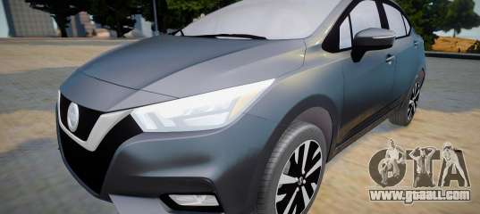 Nissan Versa 2020 (interior lowpoly)