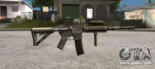 M4 Camo for GTA San Andreas