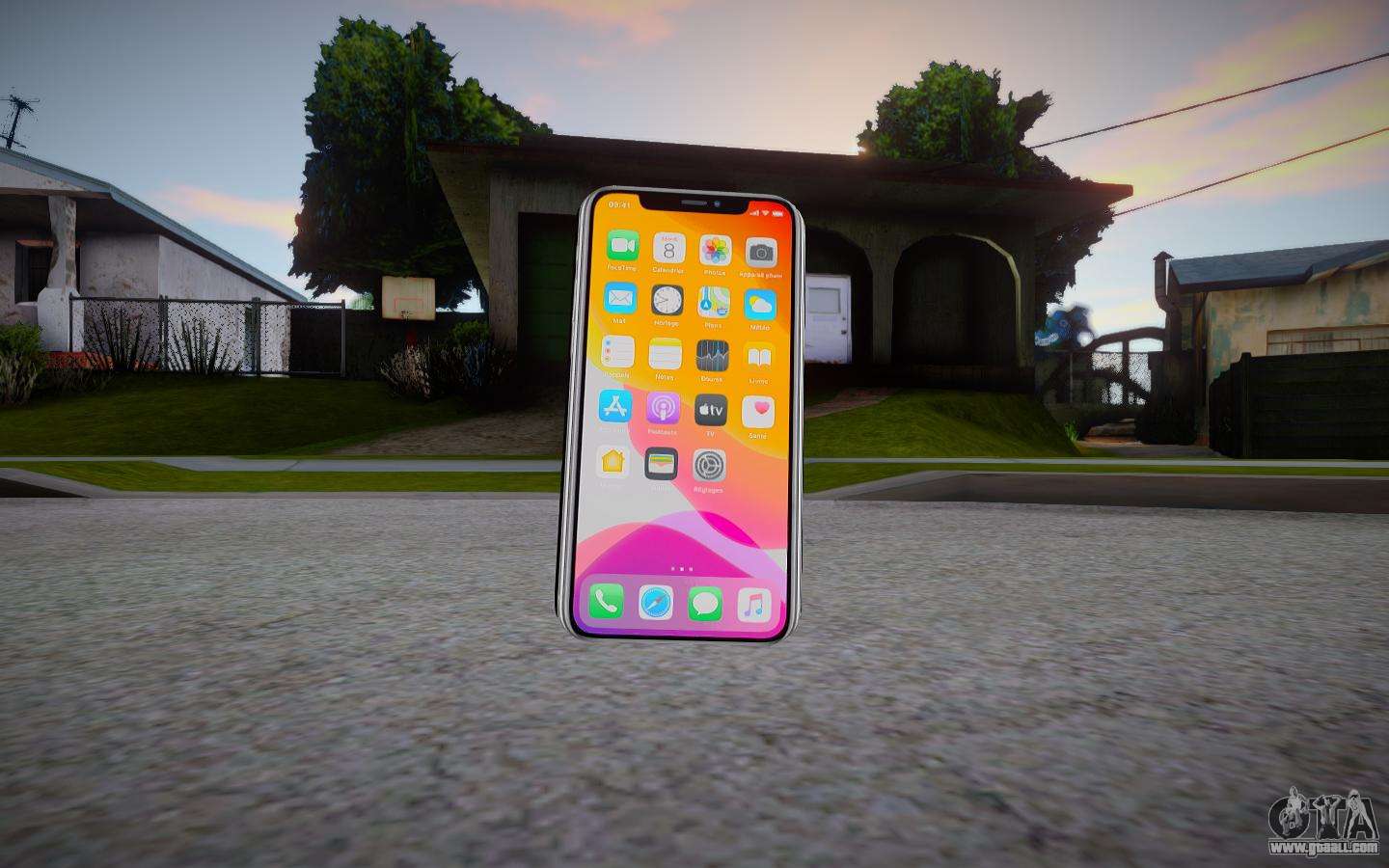 Iphone 11 Pro Max Cellphone For Gta San Andreas