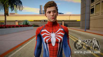 Spider Man PS5 Advanced unmasked Ben Jordan for GTA San Andreas