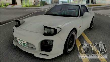 Mazda RX-7 FD3s A-Spec Initial D 4th Stage for GTA San Andreas