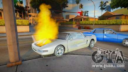 The engine does not work when it is ignited for GTA San Andreas