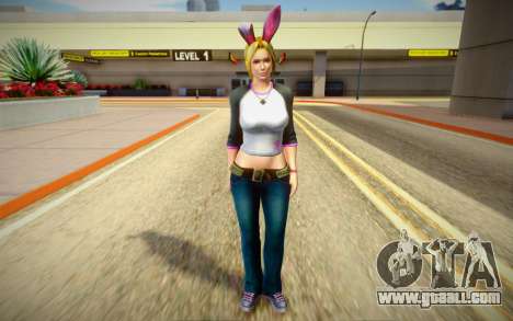 Helena (Jennifer Wills) from Dead Or Alive 5 for GTA San Andreas