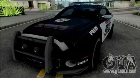 Ford Mustang Shelby GT500 Police for GTA San Andreas