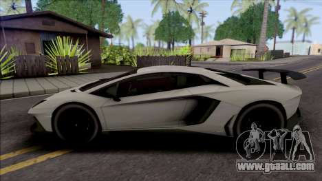 Lamborghini Aventador SV Coupe for GTA San Andreas