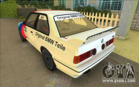 BMW M3 E30 DTM Group A for GTA Vice City