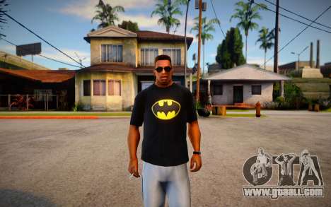 Batman T-Shirt (good textures) for GTA San Andreas