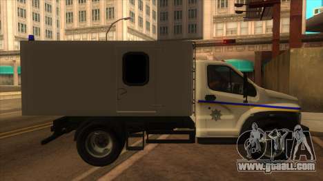 Gazon Next Autozac of the Ministry of Internal A for GTA San Andreas