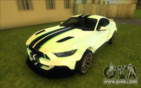 Ford Mustang RTR for GTA Vice City
