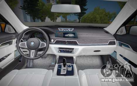 BMW 750LI 2020 for GTA San Andreas
