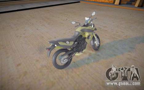 BMW F800 GS for GTA San Andreas