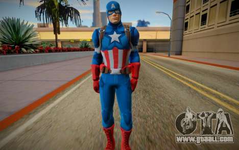 Capitan America Fortnite for GTA San Andreas
