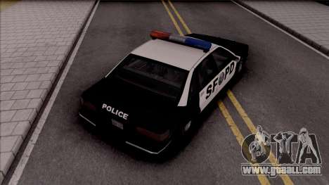 Beta Premier Police SF (Final) for GTA San Andreas