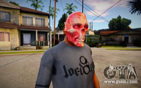 Skull Mask (GTA Online Diamond Heist) for GTA San Andreas