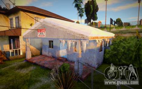 Winter Gang House 3 for GTA San Andreas