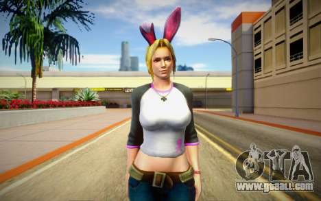 Helena (Jennifer Wills) from Dead Or Alive 5 for GTA San Andreas