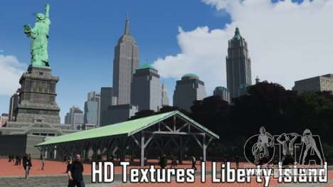 HD Textures - Liberty Island for GTA 4