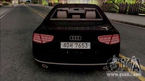 Audi A8 [HQ] for GTA San Andreas