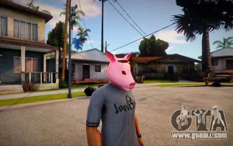Pig Mask (Diamond Casino Heist) for GTA San Andreas