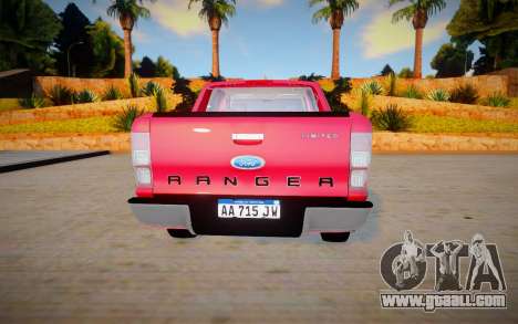 Ford Ranger Limited 2016 v1 for GTA San Andreas