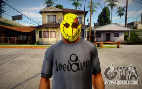 Smiley Mask (GTA Online Diamond Heist) for GTA San Andreas