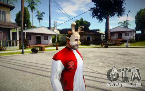 Rabbit Mask (GTA Online Diamond Heist) for GTA San Andreas