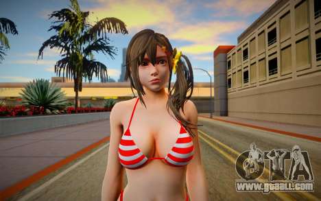 Misaki Blood Moon Bikini for GTA San Andreas