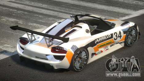 Porsche 918 PSI Racing L3 for GTA 4