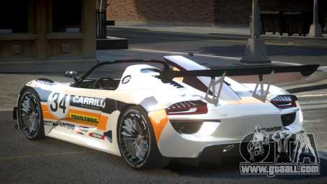 Porsche 918 PSI Racing L3 for GTA 4