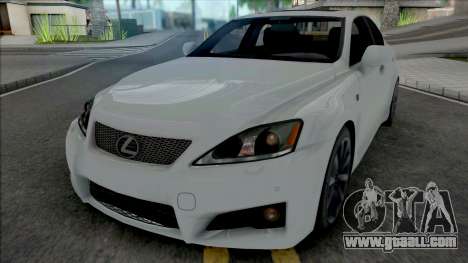 Lexus IS F from NFS Shift 2 for GTA San Andreas