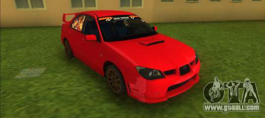 Subaru Impreza WRX STI 2006 for GTA Vice City