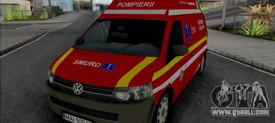 Volkswagen Transporter T5 Fire Brigade Ambulance