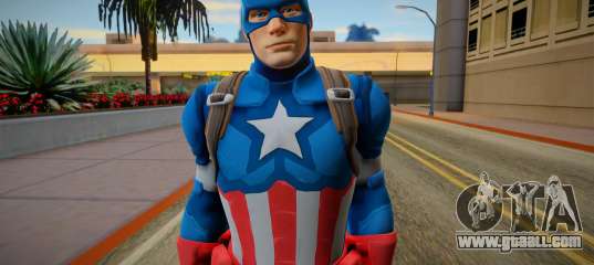 Capitan America Fortnite for GTA San Andreas