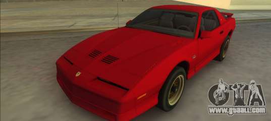Pontiac Firebird Trans Am 1987 (HQ) for GTA Vice City