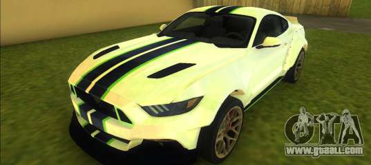 Ford Mustang RTR for GTA Vice City