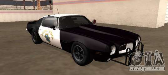 Pontiac Firebird 1970 California Highway Patrol