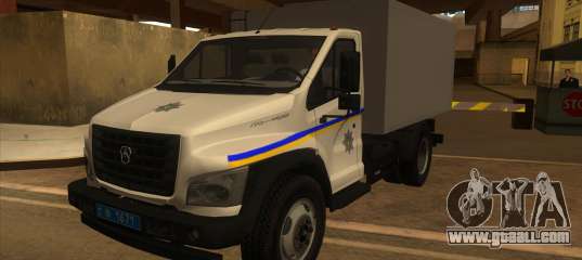 Gazon Next Autozac of the Ministry of Internal Affairs of Odessa