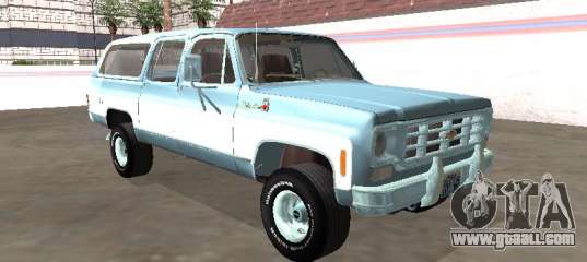 Chevrolet Deluxe Suburban 1974