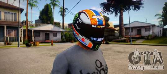 NOLAN X-803 Helmet [Alex Rins 2019 Edition] for GTA San Andreas