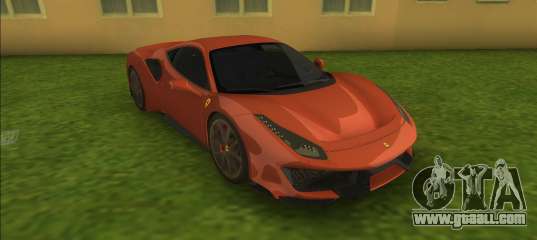 Ferrari 488 Pista for GTA Vice City