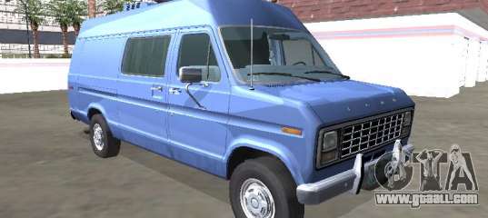 Ford E 250 with high-roof FBI disguise vehicle