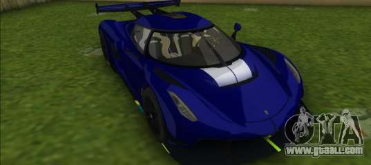 Koenigsegg Jesko for GTA Vice City