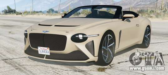 Bentley Mulliner Bacalar 2020〡add-on for GTA 5